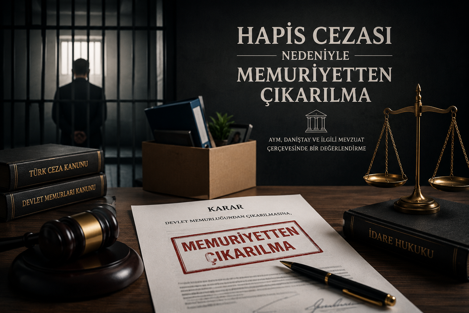 HAPİS CEZASI NEDENİYLE MEMURİYETTEN ÇIKARILMA